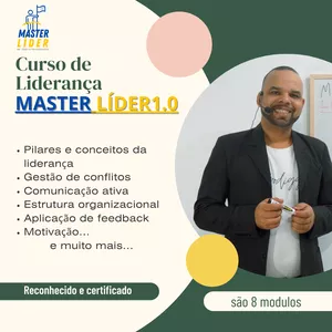 Imagem de capa para o Curso online Curso de Liderança e Gestão de Pessoas -MASTER LÍDER 1.0