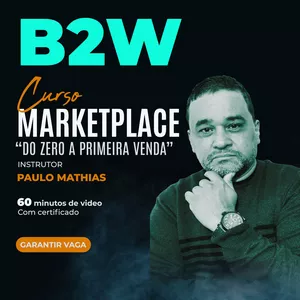 Imagem de capa para o Curso online Curso de Marketplace para B2W do zero a primeira venda