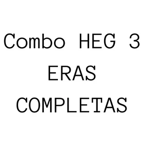 Imagem principal do produto Combo HEG 3 ERAS