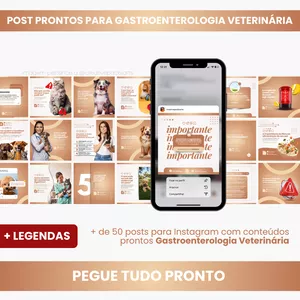Imagem de PACK PARA GASTROENTEROLOGIA VETERINÁRIA criado por Creative Packs Arts na hotmart