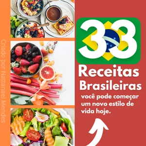 Imagem de capa para o Ebook 33 Receitas Brasileiras
