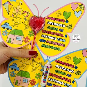 Imagem de capa para o Ebook lembrancinha: aproveite o descanso como as borboletas 🦋 