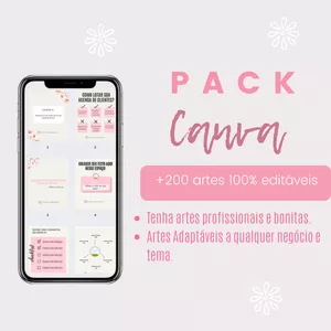 Imagem de capa para o Curso online Pack Canva Pro 1.0