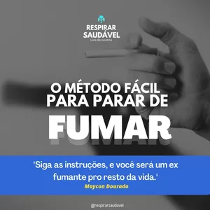 Imagem de capa para o Ebook Método fácil para parar de fumar 