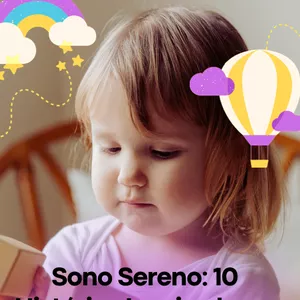 Imagem de capa para o Ebook Sono Sereno: 10 Histórias inspiradoras para Dormir Rapidamente