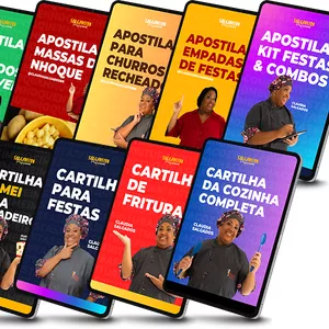 Combo de Receitas de Salgados Milionárias>