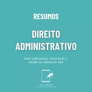 Imagem de capa para o Curso online Resumo para Concurso - Direito Administrativo