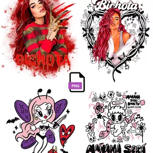 Imagen de portada para Curso online DISEÑO KAROl G Formato PNG Tshirt