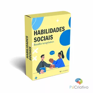 Imagem de capa para o Ebook Baralho Terapêutico das HABILIDADES SOCIAIS