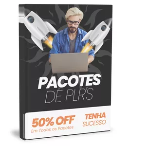 Imagem de capa para o Ebook Pacote de plr's