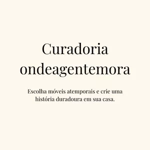 Imagem de capa para o Ebook Curadoria @ondeagentemora - Móveis para Sala