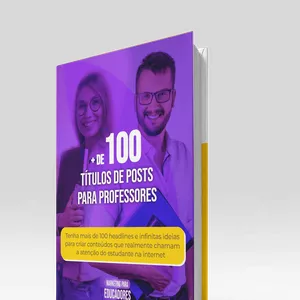 Imagem de capa para o Ebook 110 Headlines para Professores