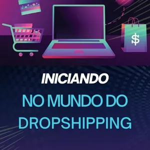 Imagem de capa para o Ebook Como iniciar no Dropshipping do absoluto zero 