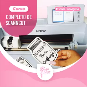 Imagen de portada para Curso online Curso completo de Scanncut