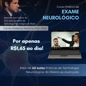 Imagem de capa para o Curso online EXAME NEUROLÓGICO NA PRÁTICA