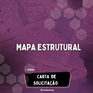 Imagem de capa para o Ebook CARTA DE SOLICITAÇÃO - Mapa Estetural