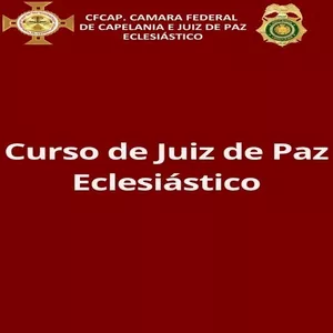 Imagem de capa para o Curso online Curso de Juiz de Paz Eclesiástico