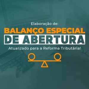 Imagem do curso ELABORAÇÃO DE BALANÇO ESPECIAL DE ABERTURA