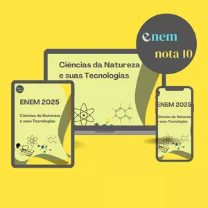 Imagem de capa para o Ebook Ciências da Natureza e suas tecnologias - ENEM