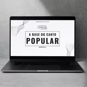 Curso Treinamento Vocal - A Base Do Canto Popular