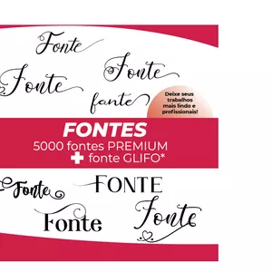 Imagem de capa para o Curso online Combo fontes Glifo + Fontes premium