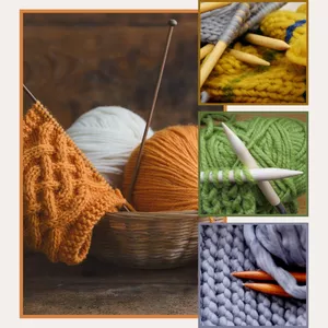 Imagem de capa para o Ebook Receitas de Tricô - Coletivo TECE RS - 1a edição