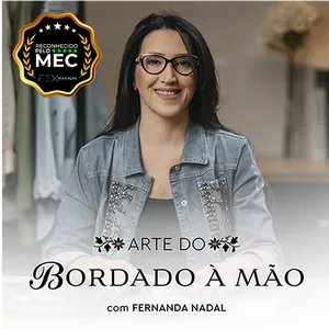 Imagem de capa para o Curso online Arte do Bordado à Mão