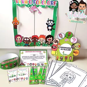 Imagem de capa para o Ebook Kit Folclore