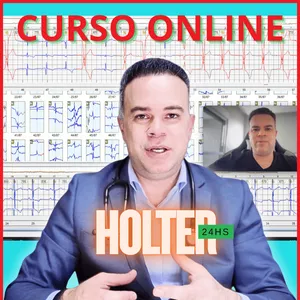 Imagem de capa para o Curso online Curso de análise de Holter 24 horas para Cardiologistas com Dr. Felipe Souza @doutorarritmia