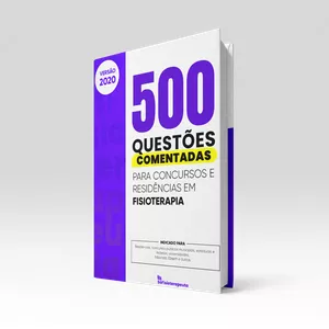 Imagem de capa para o Curso online Livro Questões comentadas de concursos e residências em Fisioterapia
