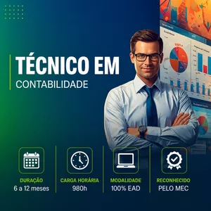 Imagem do curso Curso Técnico em Contabilidade