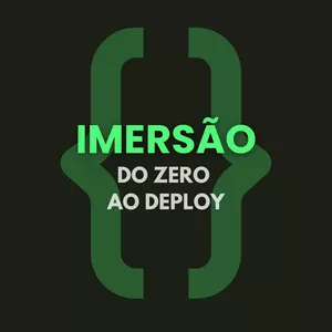 Imagem de capa para o Curso online IMERSÃO DO ZERO AO DEPLOY 