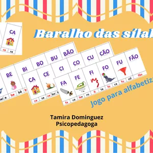 Imagem de capa para o Curso online Baralho das sílabas