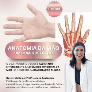 Imagem de capa para o Ebook Anatomia da Mão - Um guia ilustrado