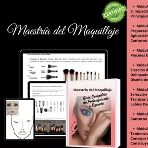Imagen de portada para Ebook Maestria del Maquillaje 