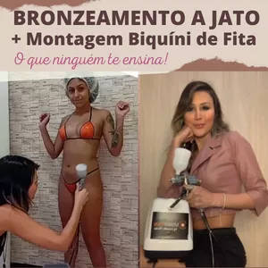 Imagem do curso Curso Bronzeamento a Jato + Montagem Biquíni de Fita