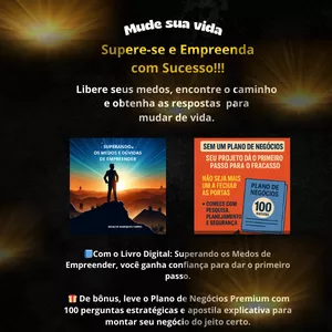 Imagem de capa para o Ebook Superando Medos e Dúvidas de Empreender