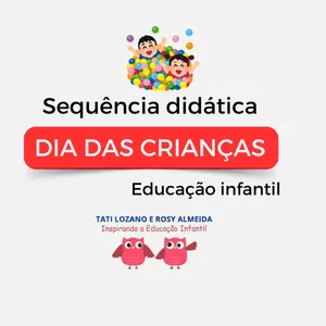 Imagem de capa para o Ebook Sequência didática Dia das crianças - Educação infantil