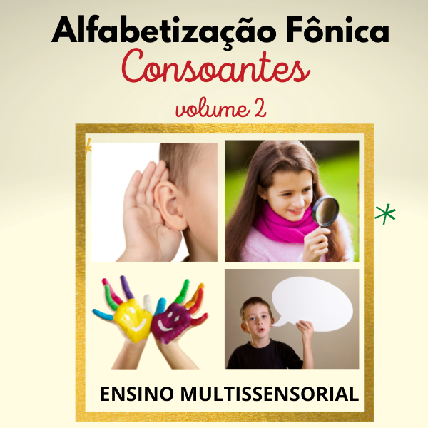 Imagem do curso Alfabetização Fônica Consoantes 2 - Sons nasais e Sons plosivos.