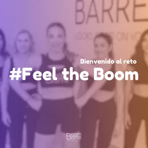 Imagen de portada para Curso online ¡Bienvenido al reto #Feel the Boom by BoomBarre!