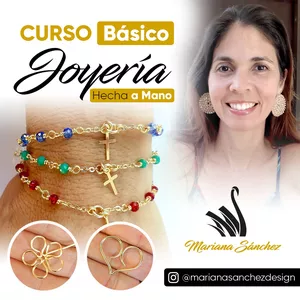 Imagen de portada para Curso online Curso Basico de Joyeria Hecha a Mano