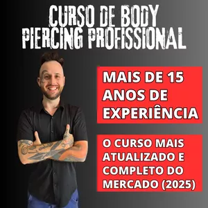 Imagem de Curso de Body Piercing - Método APO - Aprenda a Perfurar Online criado por Fernando Rox Piercer na hotmart