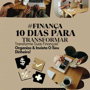 Imagem de capa para o Ebook Como Organizar O Seu Dinheiro Em 10 Dias