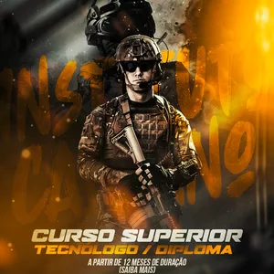 Imagem de capa para o Curso online Superior Tecnólogo( Graduação) PF, PRF, PC, PM.