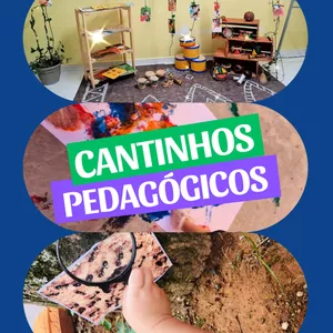 Imagem de capa para o Ebook Cantinhos Pedagógicos 