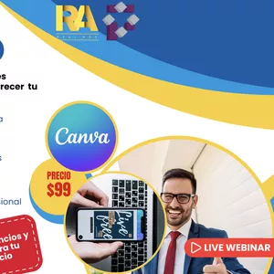 Imagen de portada para Curso online APRENDE COMO USAR CANVA y CANVA PRO DESDE CERO