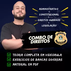 Imagem de capa para o Curso online Combo de Direitos - Treinamento Intensivo - PPRJ