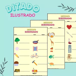 Imagem de capa para o Ebook DITADO ILUSTRADO