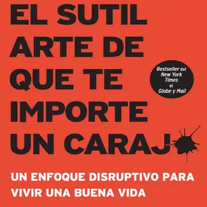 Imagen de portada para Ebook El sutil arte de que te importe un carajo