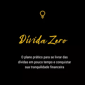 Imagem de capa para o Ebook Dívida Zero